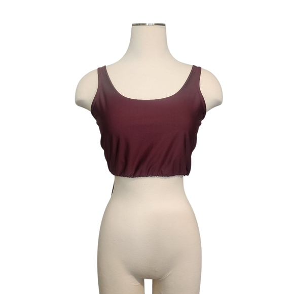 EUC HACKWITH DESIGN HOUSE REVERSIBLE SWIM TOP SZ L - Picture 10 of 13